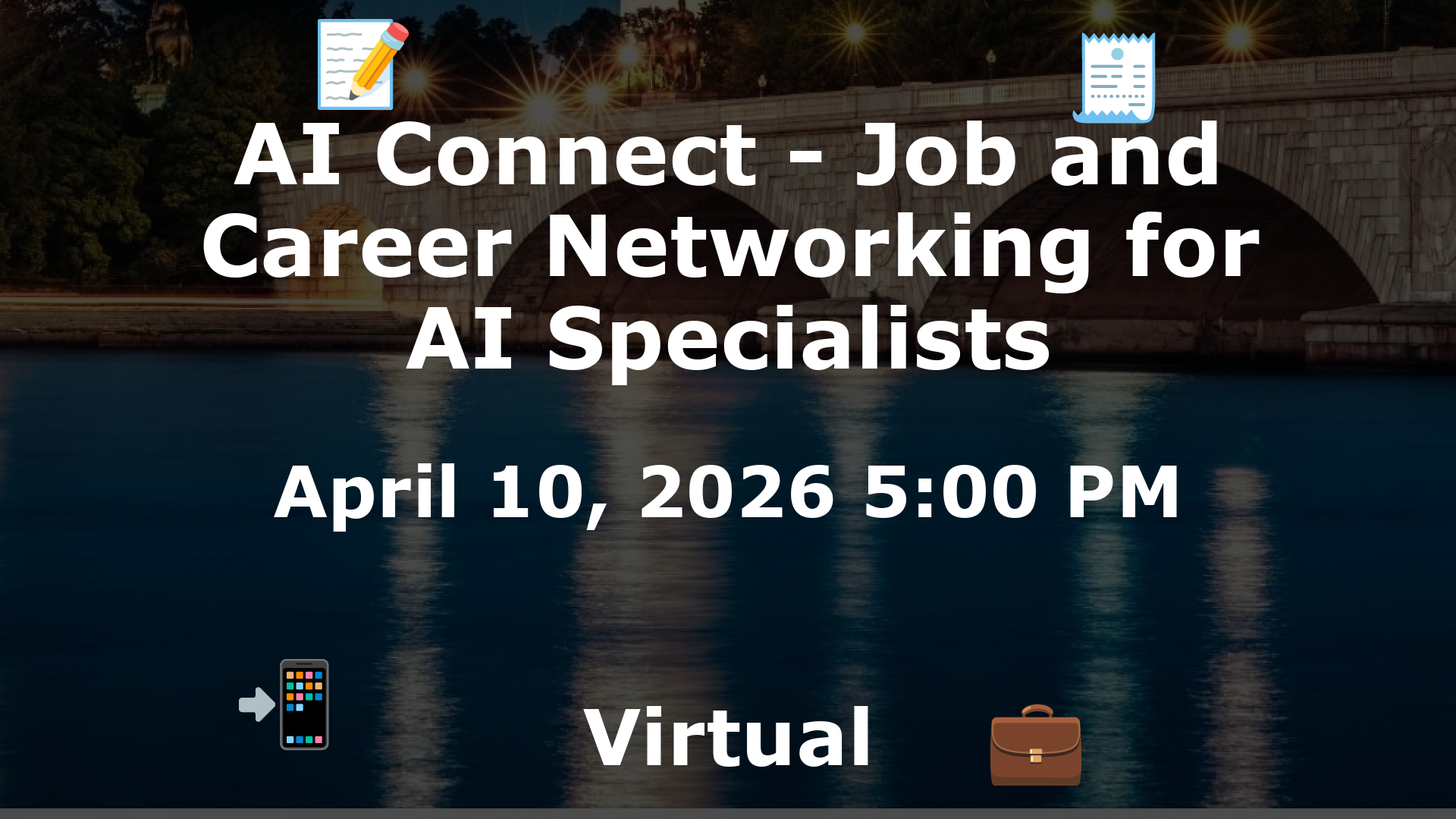 AI Connect - Job and Career Networking for AI Specialists event image